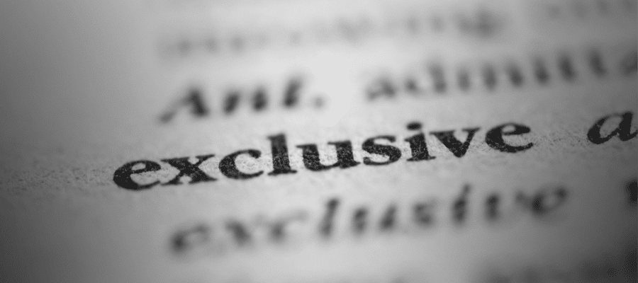 Exclusivité territoriale