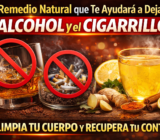“El Remedio Natural que Puede Ayudarte a Dejar el Alcohol y el Cigarrillo: Limpia tu Cuerpo y Recupera tu Control”