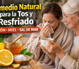 “El Remedio Natural de 3 Ingredientes que Puede Calmar la Tos, Limpiar los Pulmones y Fortalecer tus Defensas”