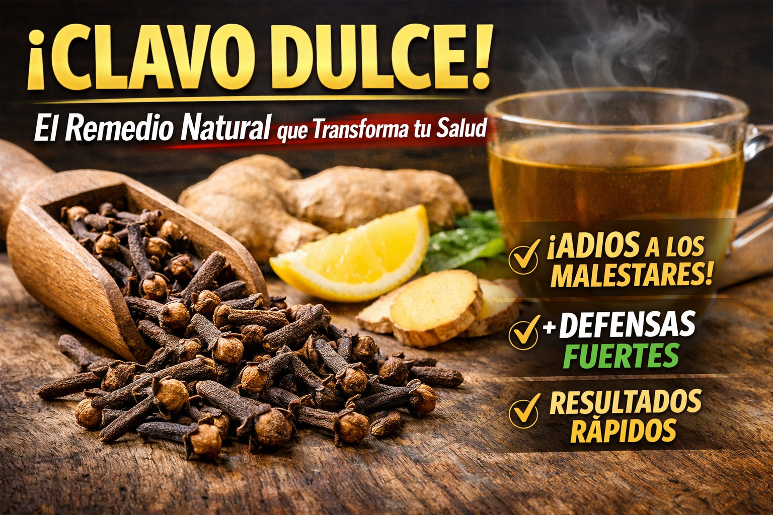 El secreto natural que pocos conocen! Clavo dulce: el remedio que podría transformar tu salud desde hoy”