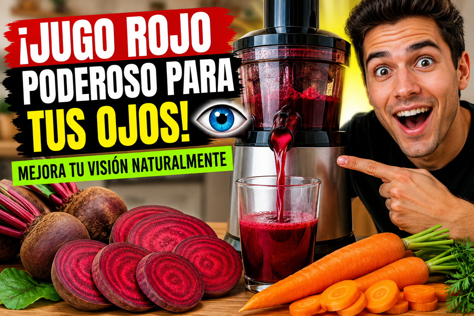 EL JUGO ROJO QUE MUCHOS IGNORAN… Y PODRÍA AYUDAR A TU VISTA MÁS DE LO QUE IMAGINAS!