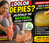 Despídete del dolor de pies y rodillas con este poderoso remedio casero natural!