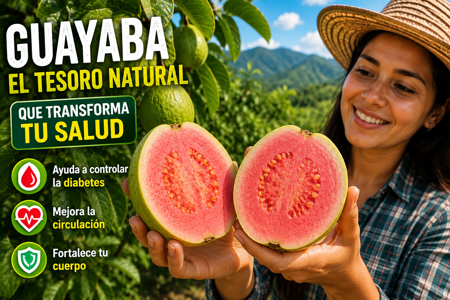 LA GUAYABA! EL FRUTO QUE MUCHOS IGNORAN Y QUE PUEDE AYUDAR A TU SALUD MÁS DE LO QUE IMAGINAS