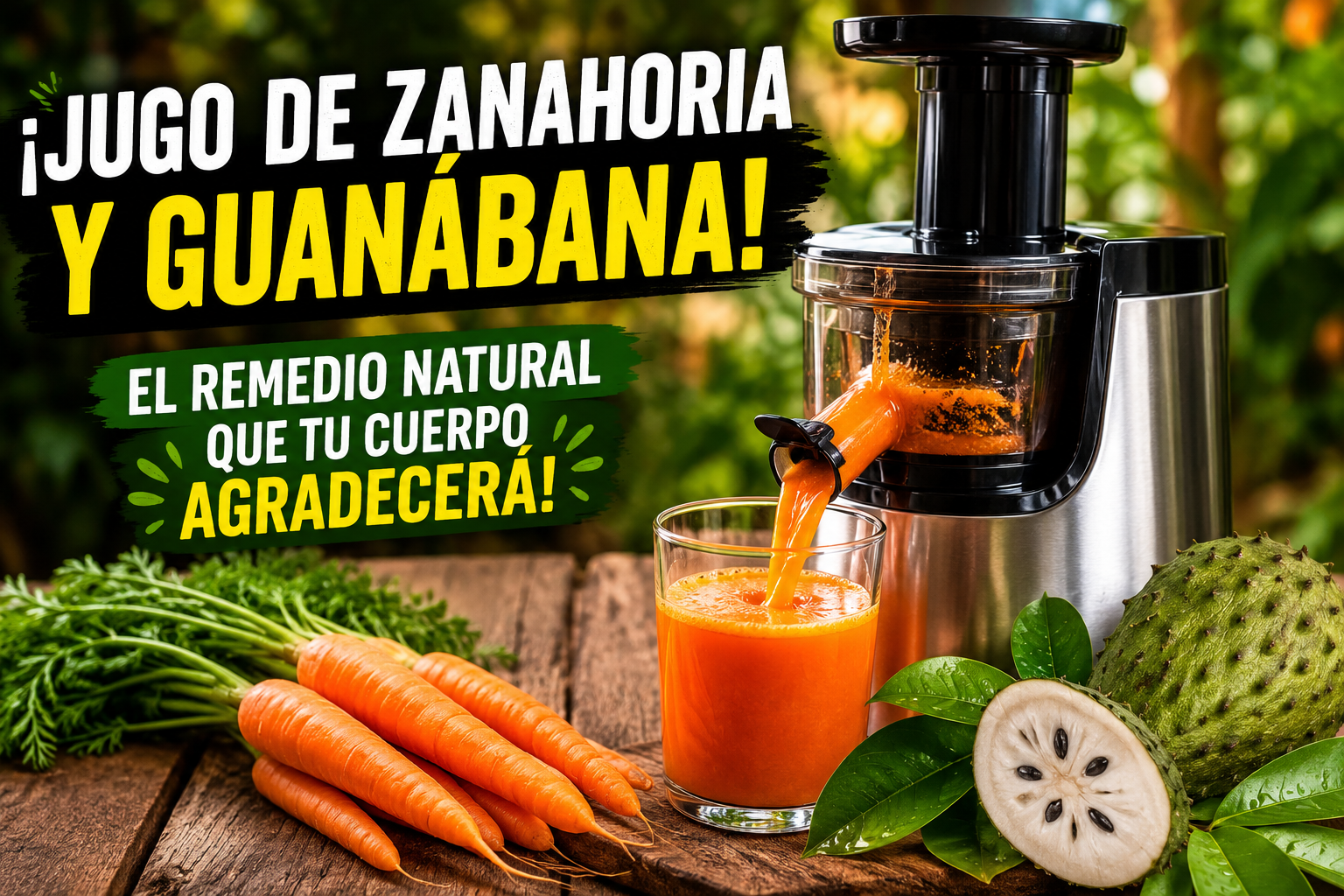 El jugo de zanahoria que está transformando la salud! Limpia, fortalece y revitaliza tu cuerpo desde adentro
