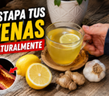 “¡DESTAPA TUS VENAS NATURALMENTE! El secreto con limón, jengibre y ajo que pocos conocen”