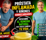 ¡ATENCIÓN HOMBRES! El remedio natural que muchos buscan para apoyar la salud de la próstata, la vejiga y los riñone
